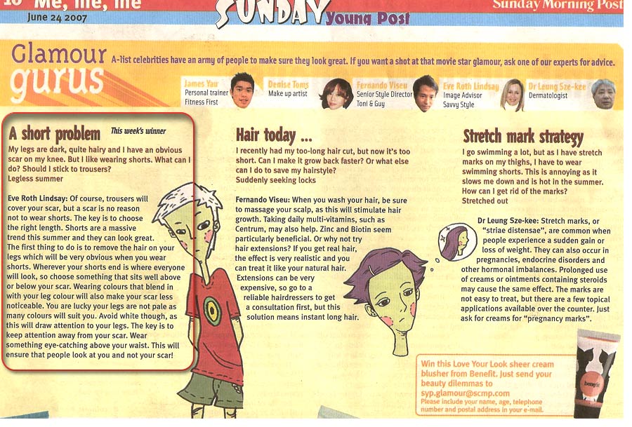 Glamour Guru - A Short Problem