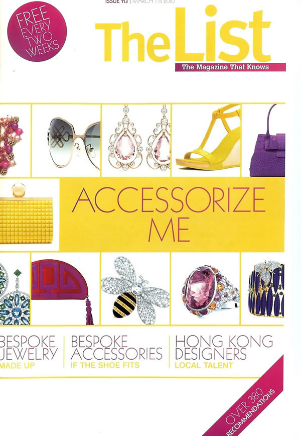 The List Accessorize Me Article March 2010 Page 1